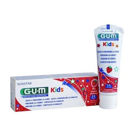 Sunstar Italiana Gum Kids Dentifricio 2/6 Fluoro 500 Ppm