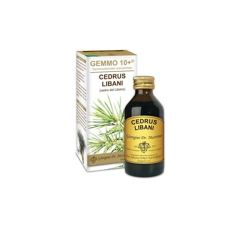 Dr. Giorgini Ser-vis Gemmo 10+ Cedro Del Libano 100 Ml Liquido Analcolico