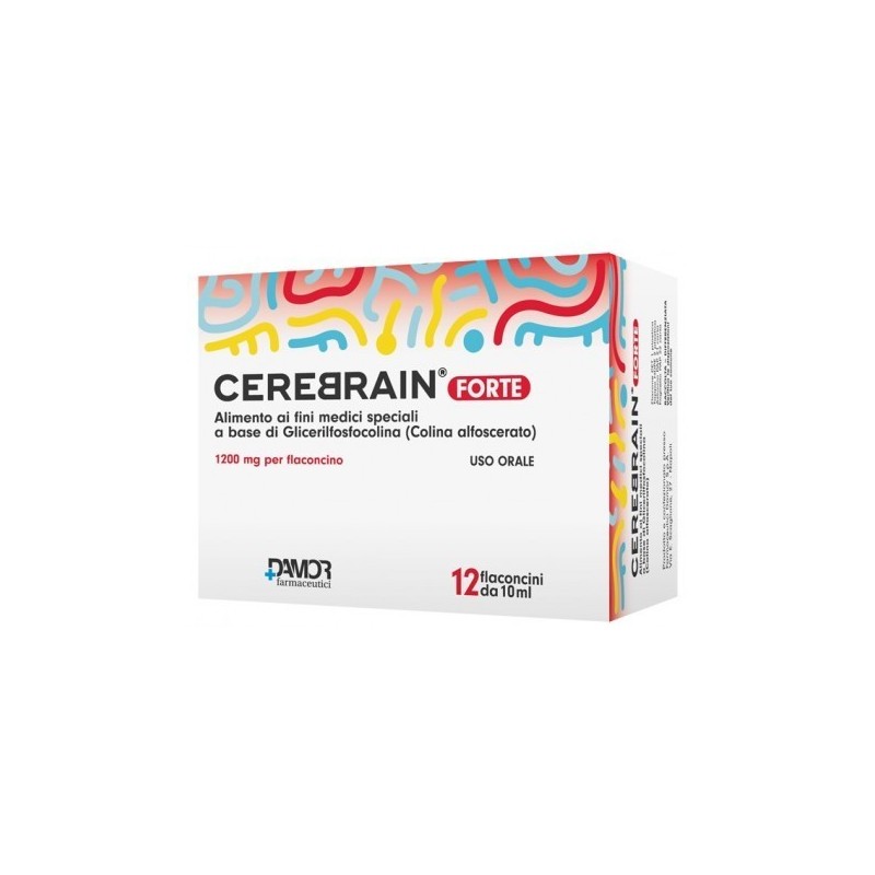 Farmaceutici Damor Cerebrain Forte 12 Flaconcini 10 Ml