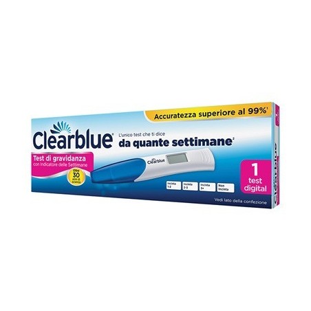 Procter & Gamble Test Di Gravidanza Clearblue Con Indicatore Delle Settimane 2 Pezzi