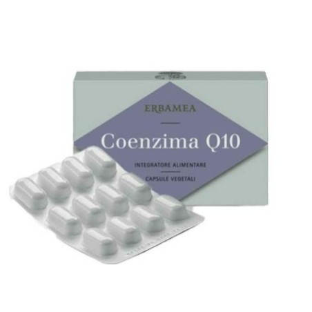 Erbamea Coenzima Q10 100 Mg 24 Capsule Vegetali