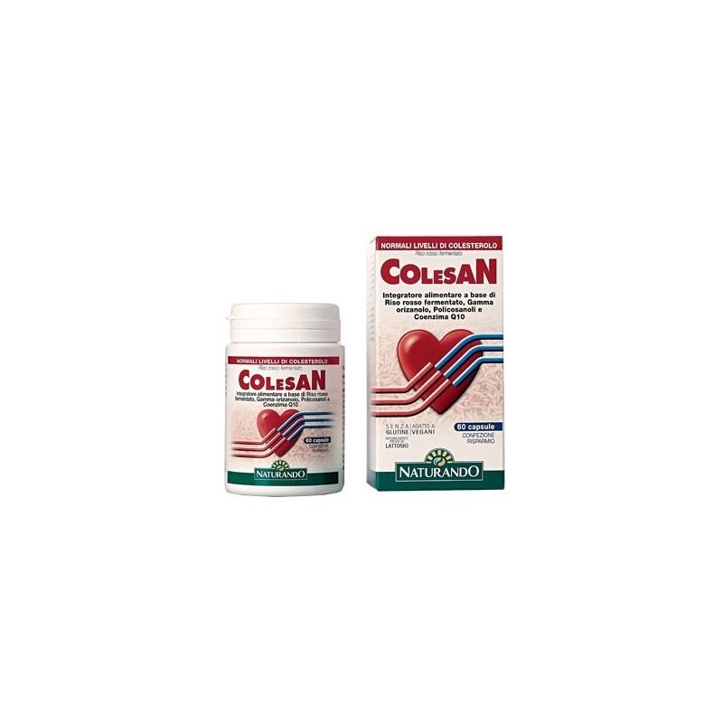 Naturando Colesan 60 Capsule