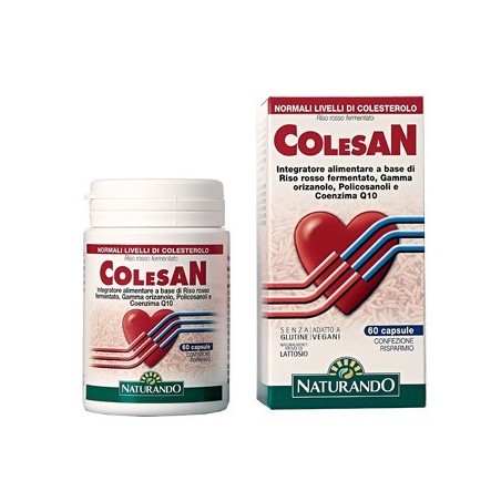 Naturando Colesan 60 Capsule