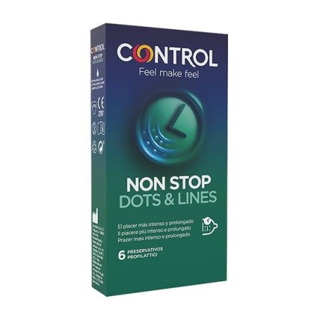 Artsana Control Non Stop Dots&lines 6 Pezzi