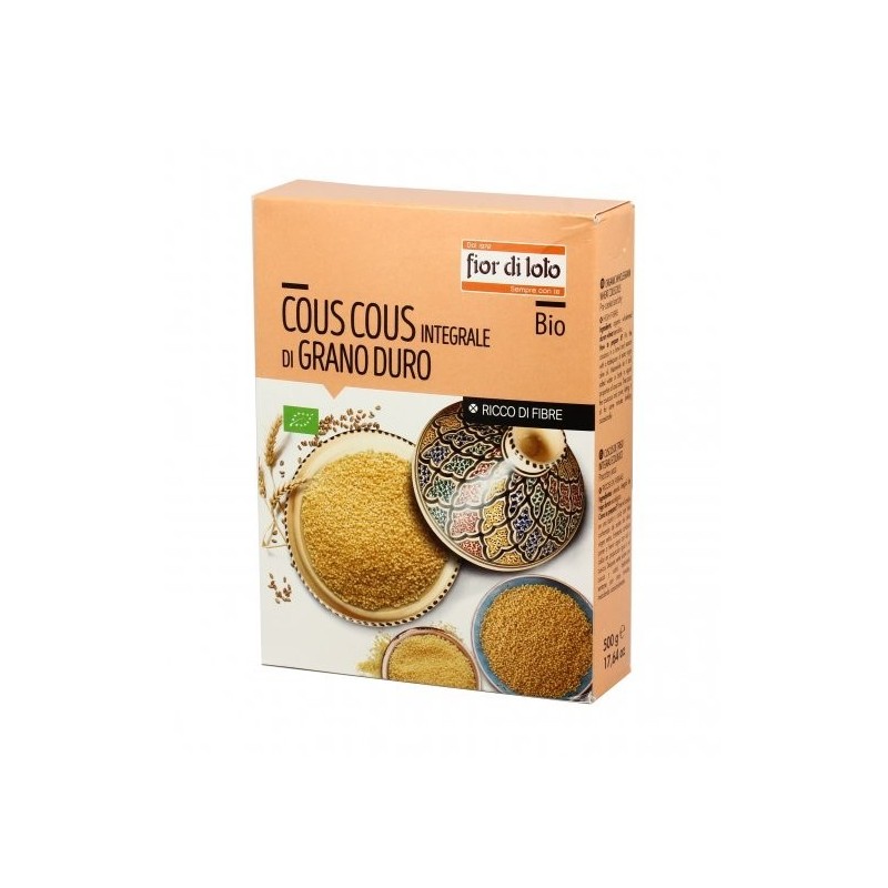 Biotobio Cous Cous Integrale Grano Duro Bio 500 G