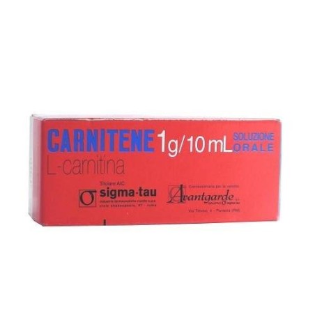 Alfasigma Carnitene 1 G/10 Ml Soluzione Orale Carnitene 1,5 G/5 Ml Soluzione Orale Carnitene 1 G Compresse Masticabili L-carniti