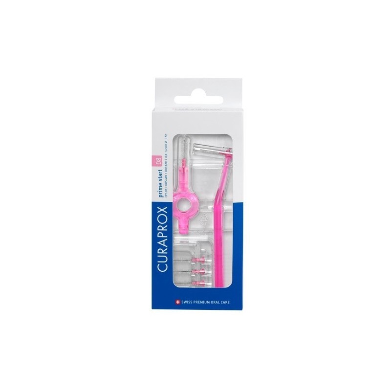 Curaden Ag Curaprox Capsule 08 Scovolino Prime Start 08 Pink 5 Pezzi