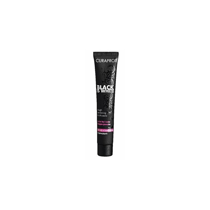 Curaden Ag Curaprox Black Is White Dentifricio Rinfrescante 90 Ml