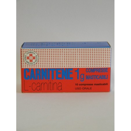 Alfasigma Carnitene 1 G/10 Ml Soluzione Orale Carnitene 1,5 G/5 Ml Soluzione Orale Carnitene 1 G Compresse Masticabili L-carniti