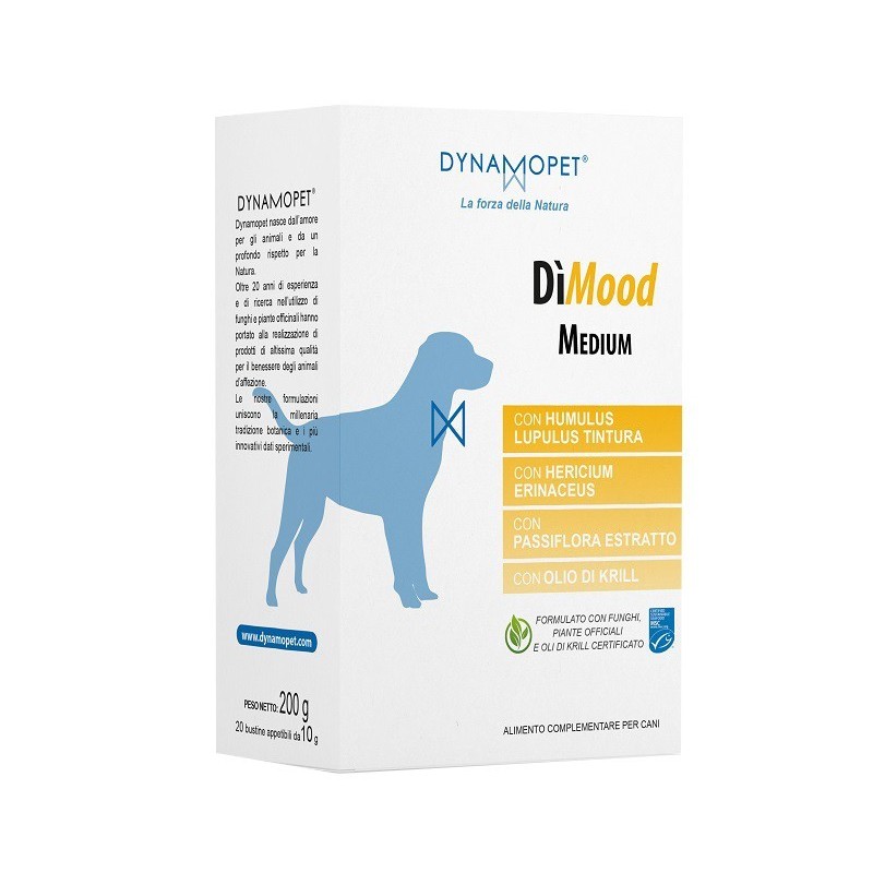 Dynamopet Dimood Medium 20 Bustine Da 10 G