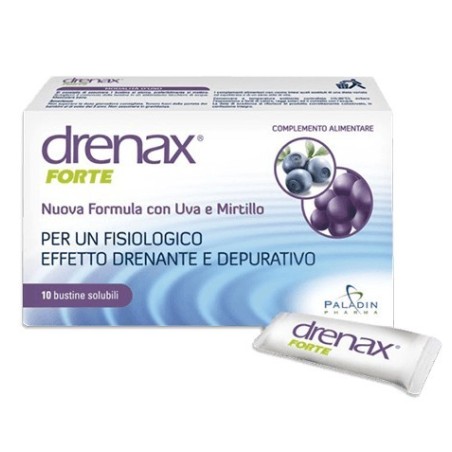 Paladin Pharma Drenax Forte Mirtillo E Uva 15 Bustine