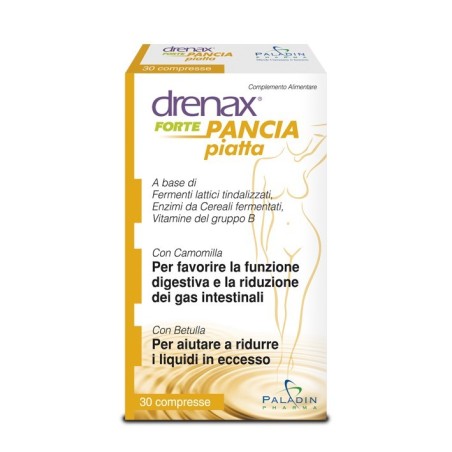 Paladin Pharma Drenax Forte Pancia Piatta 30 Compresse