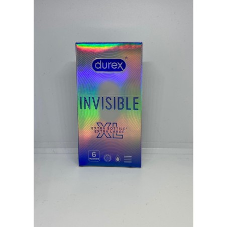 Reckitt Benckiser H. Profilattico Durex Invisible Xl 6 Pezzi