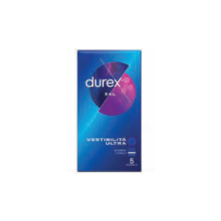 Reckitt Benckiser H. Preservativo Durex 3xl Vestibilita' Ultra 5 Pezzi