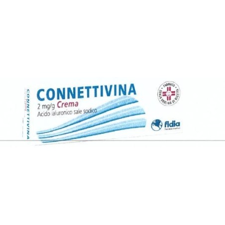 Fidia Farmaceutici Connettivina 2 Mg/g Crema Acido Ialuronico Sale Sodico