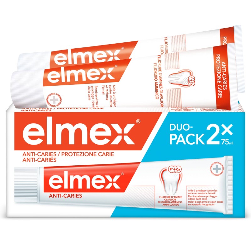 Colgate-palmolive Commerc. Elmex Protezione Carie 2 X 75 Ml