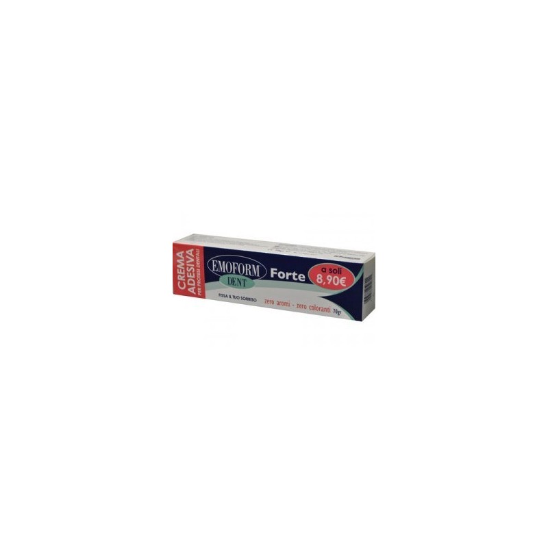 Polifarma Benessere Crema Adesiva Emoform Dent Forte Per Protesi Dentali 70 G