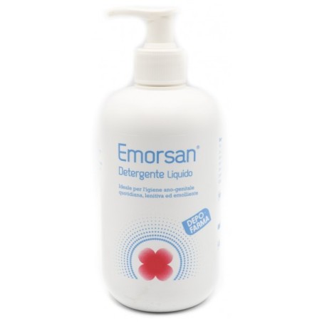 Depofarma Emorsan Detergente Liquido Igiene Ano-genitale Ph Fisiologico 500 Ml