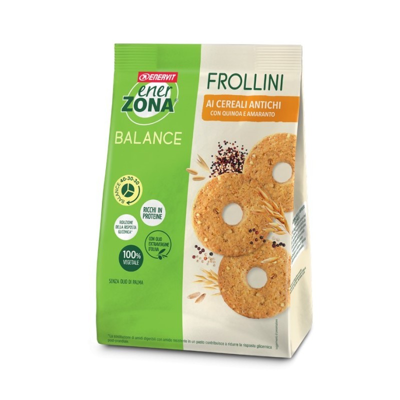 Enervit Enerzona Frollini Veg Cereali Antichi 250 G