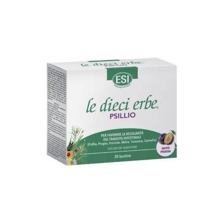 Esi Le Dieci Erbe Psillio 20 Bustine 5,6 G