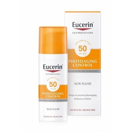 Beiersdorf Eucerin Sun Photoaging Control Tinted Gel Creme Spf50+ Medium 50 Ml