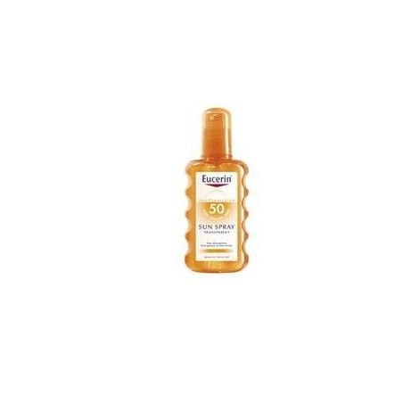 Beiersdorf Eucerin Sun Spray Transparent Spf50 200 Ml