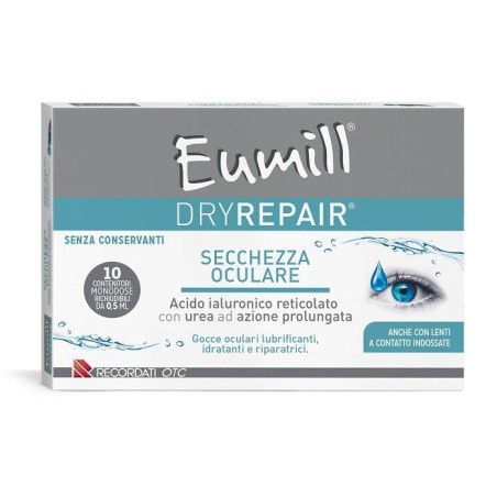 Recordati Eumill Dryrepair Gocce Oculari 10 Pezzi Da 0,5 Ml