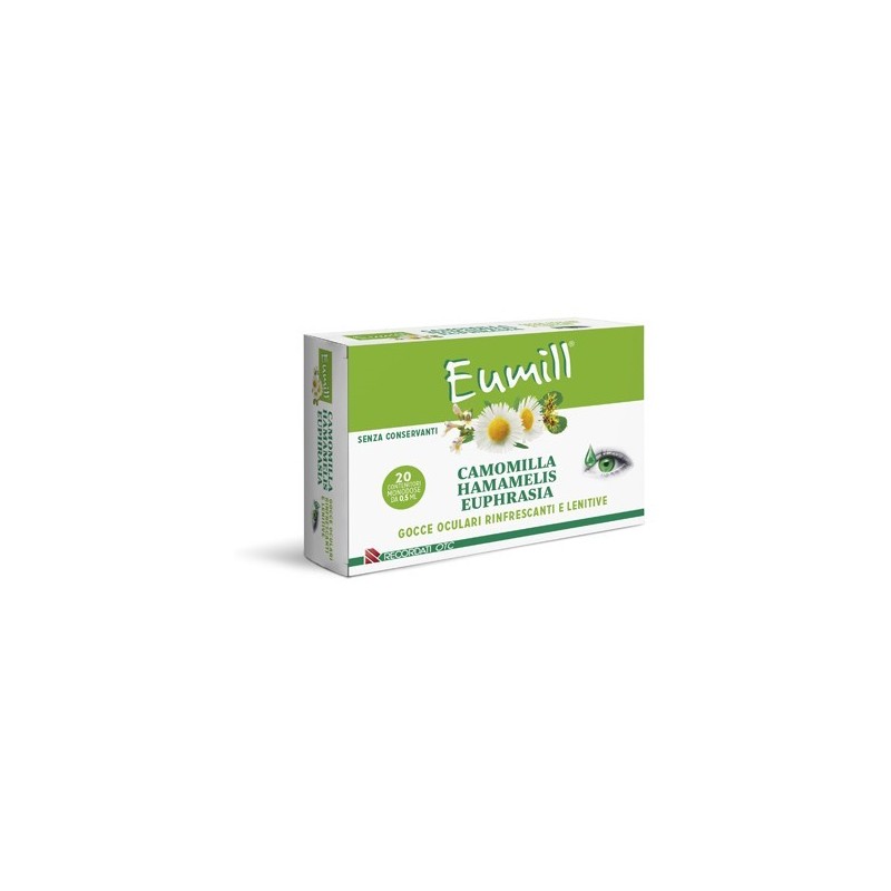 Recordati Eumill Gocce Oculari 20 Flaconcini Monodose 0,5 Ml