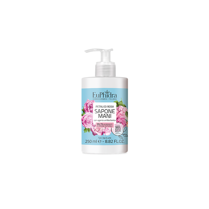 Zeta Farmaceutici Euphidra Sapone Liquido Petali Di Rosa 250 Ml