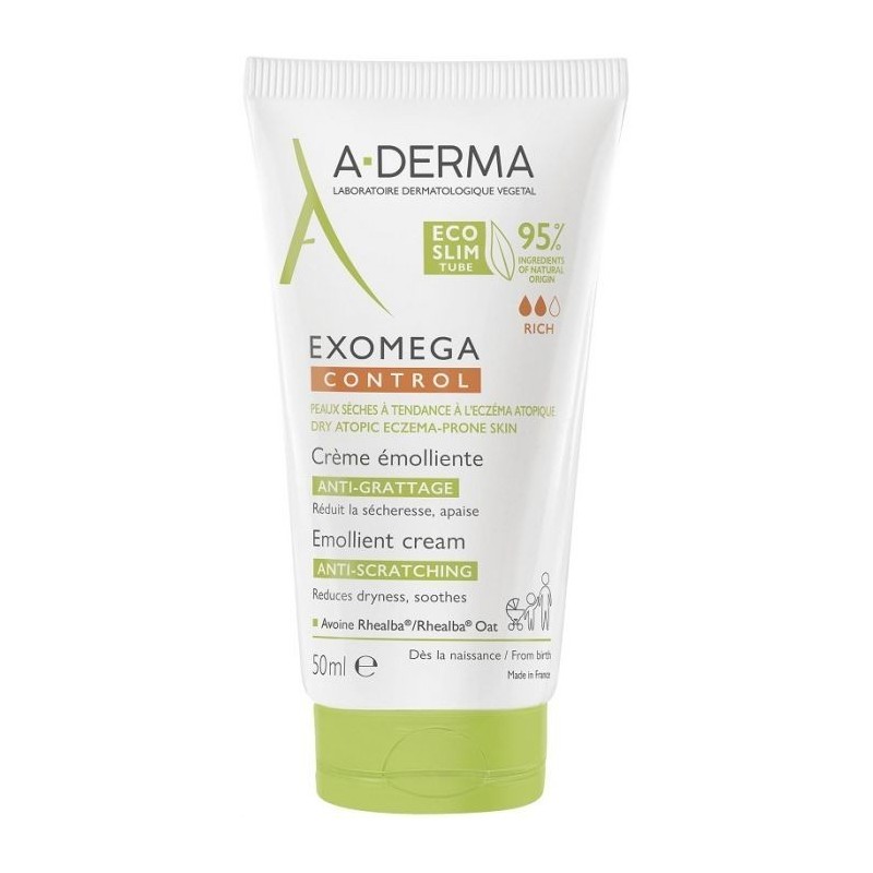 Aderma Exomega Control Crema Emolliente 50 Ml