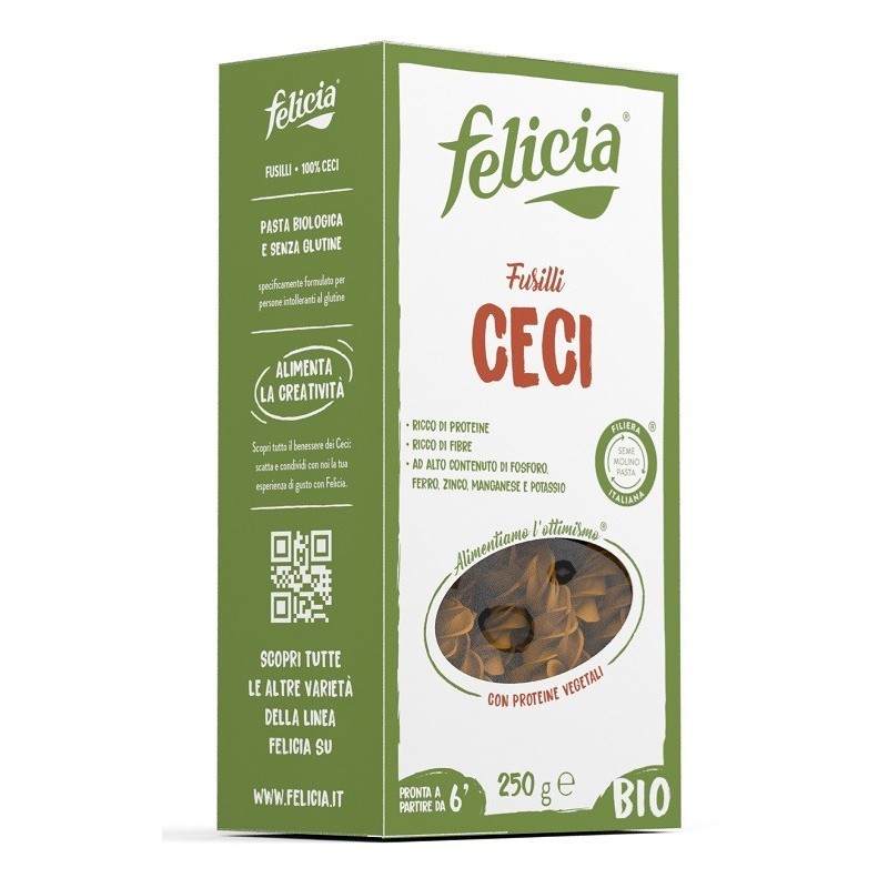 Andriani Felicia Bio Fusilli Ceci 250 G