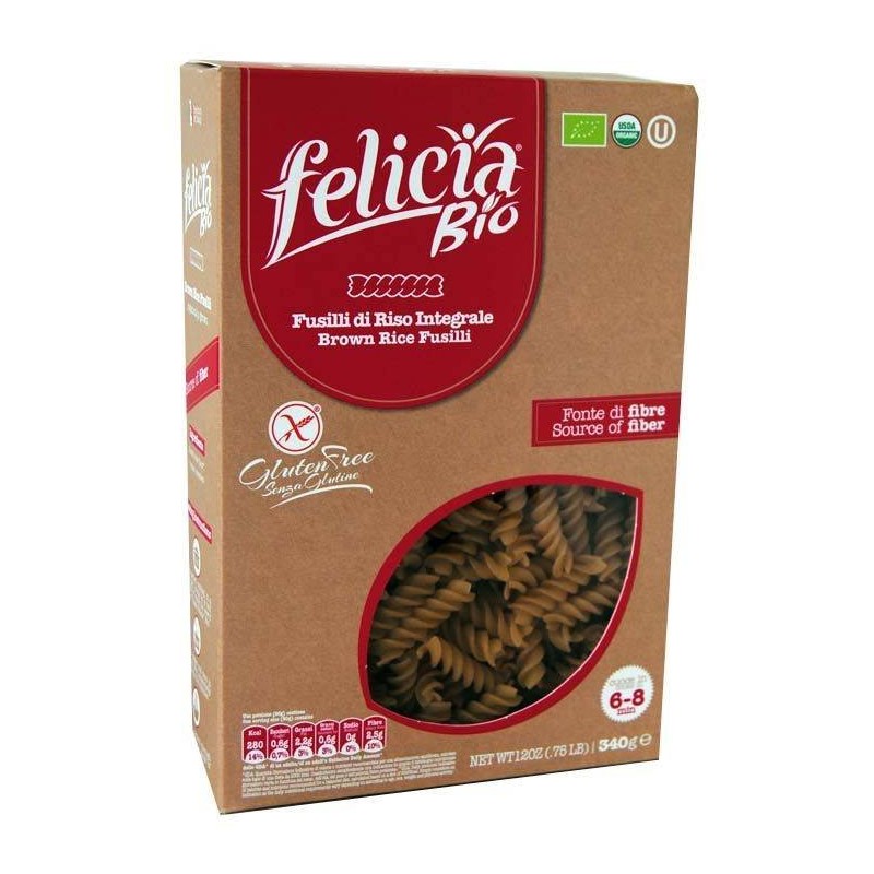 Andriani Felicia Bio Riso Integrale Fusilli 340 G