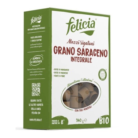 Andriani Felicia Bio Saraceno Mezzi Rigatoni 340 G