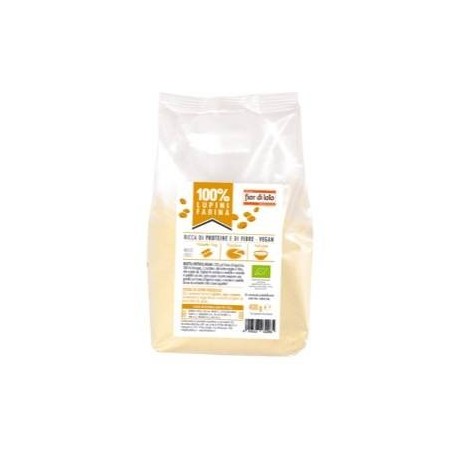 Biotobio Fior Di Loto Farina Di Lupini Bio 400 G