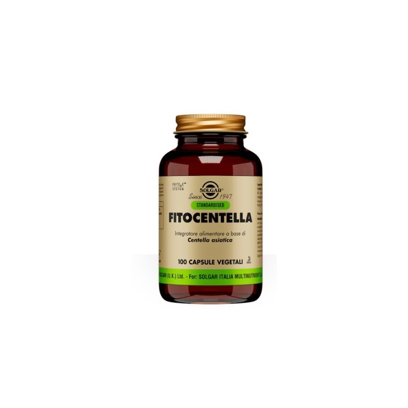 Solgar It. Multinutrient Fitocentella 100 Capsule Vegetali