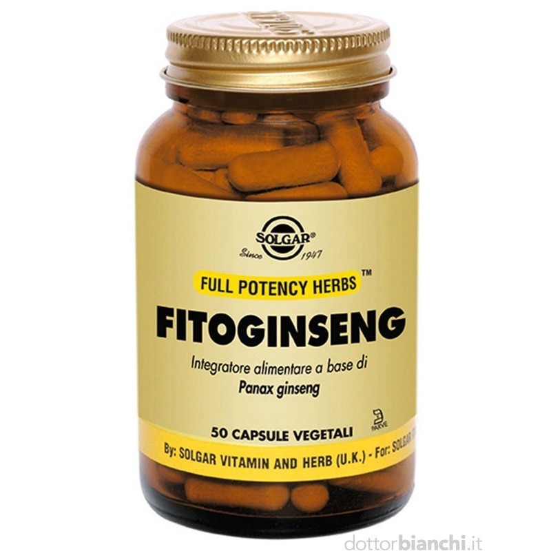 Solgar It. Multinutrient Fitoginseng 50 Capsule Vegetali