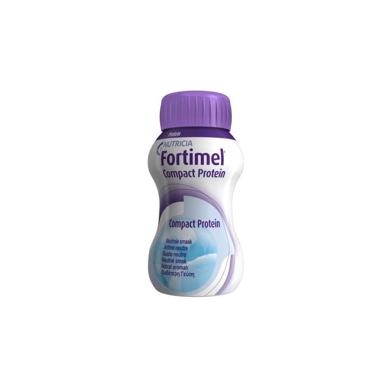 Danone Nutricia Soc. Ben. Nutricia Fortimel Compact Protein Gusto Neutro 4 Bottiglie Da 125 Ml