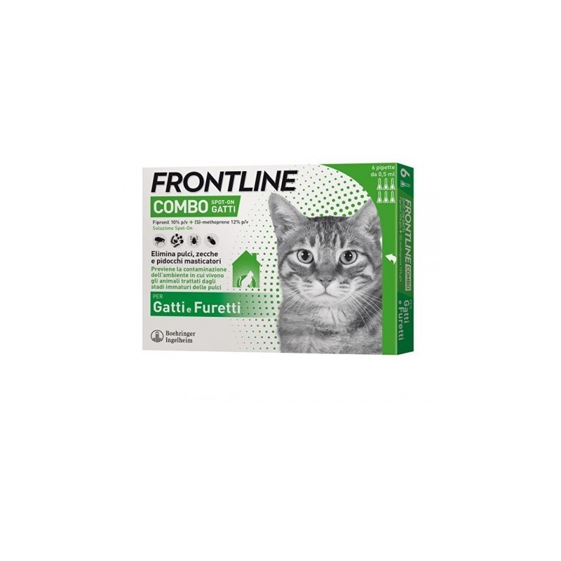 Boehringer Ing. Anim. H. It. Frontline Combo Spot-on Gatti