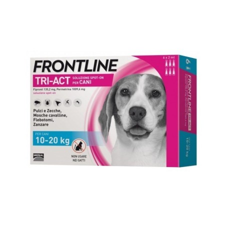 Boehringer Ing. Anim. H. It. Frontline Tri-act Soluzione Spot-on Per Cani Di 10-20 Kg