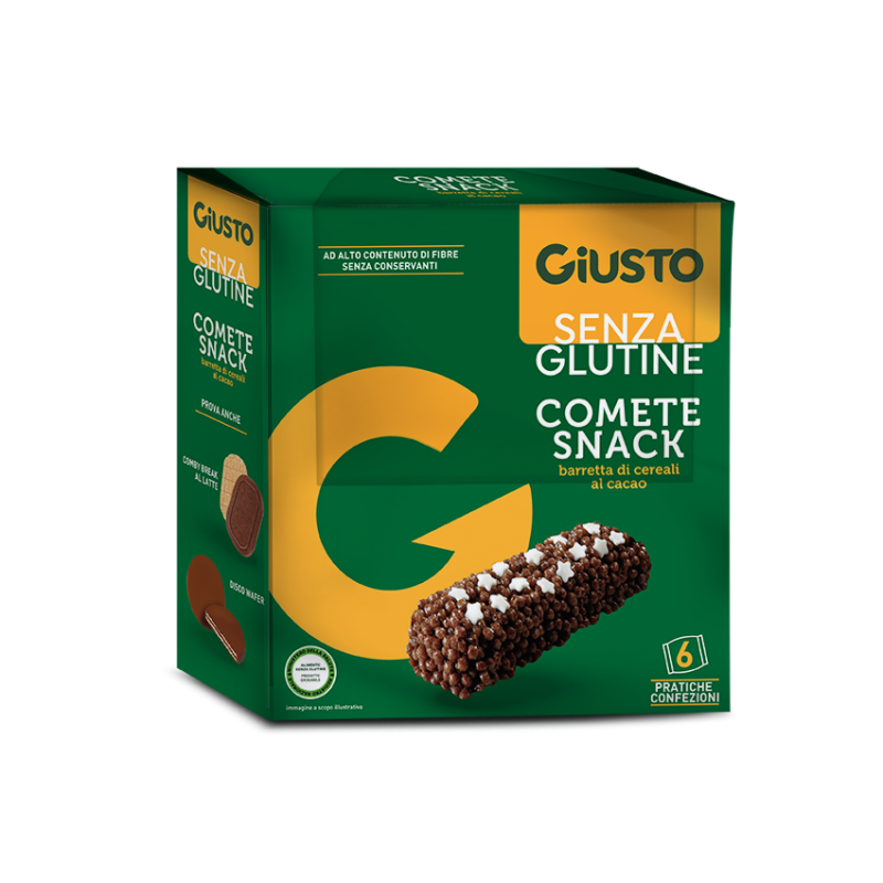 Farmafood Giusto Senza Glutine Comete Snack 120 G