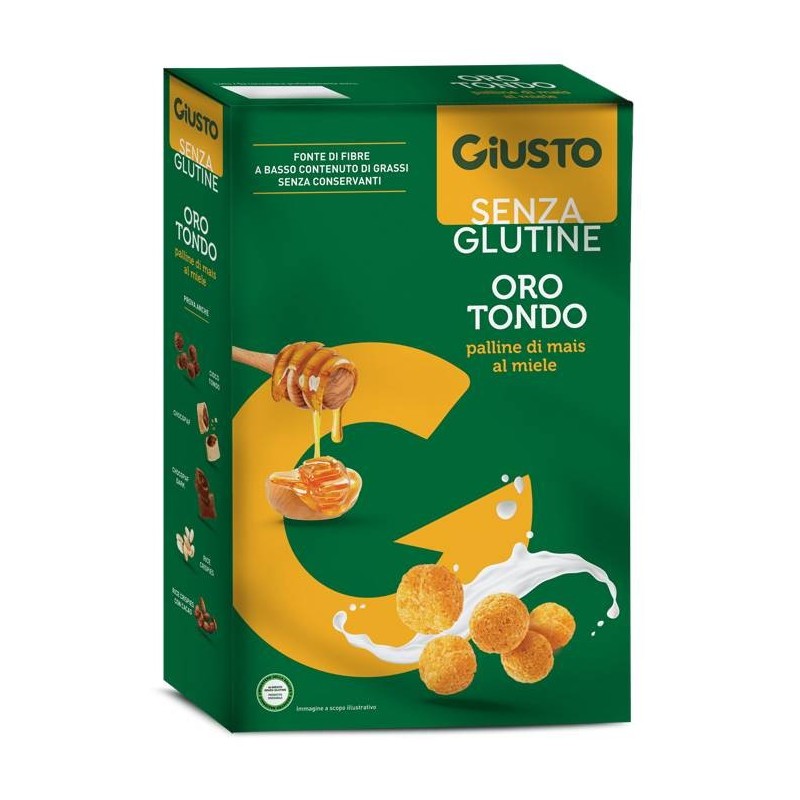 Farmafood Giusto Senza Glutine Oro Tondo Miele 250 G