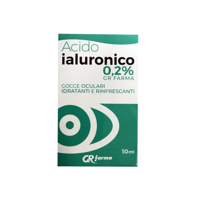 Gr Farma Gocce Oculari Idratanti E Rinfrescanti Acido Ialuronico