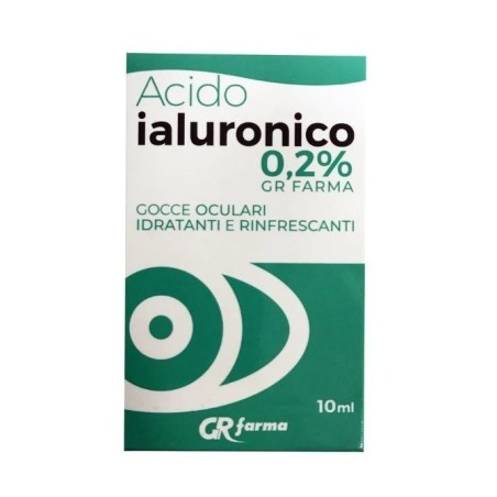 Gr Farma Gocce Oculari Idratanti E Rinfrescanti Acido Ialuronico