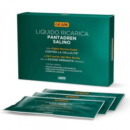 Lacote Guam Pantadren Salino Ricarica 3 Buste Da 100 Ml