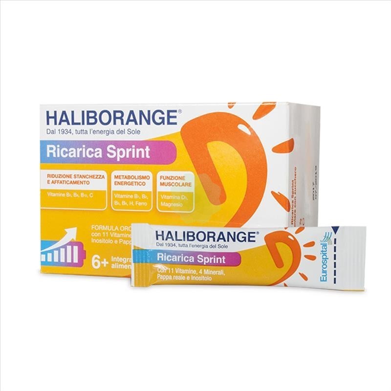 Eurospital Haliborange Ricarica Sprint 20 Stick Pack 2 G