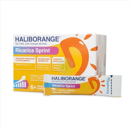 Eurospital Haliborange Ricarica Sprint 20 Stick Pack 2 G