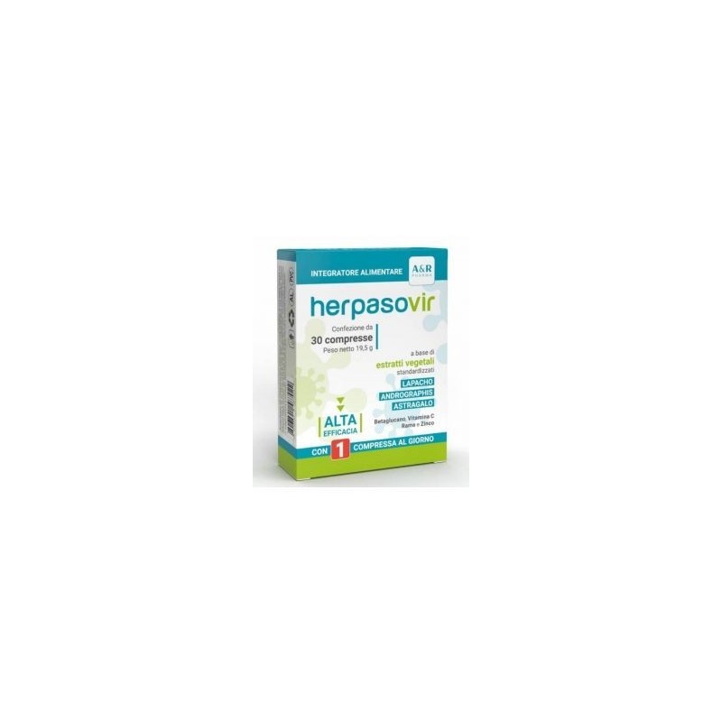 A&r Pharma Herpasovir 30 Compresse