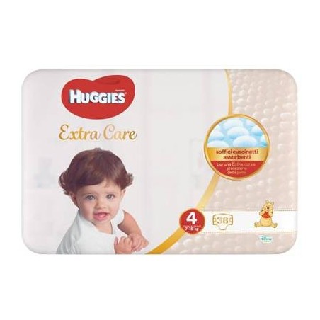 Kimberly Clark Italia Huggies Extra Care Grande 4 38 Pezzi