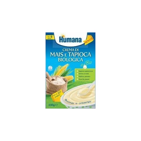 Humana Italia Humana Crema Mais Tapioca Biologica