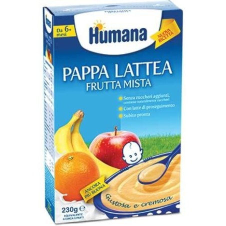 Humana Italia Humana Pappa Frutta Mista 230 G